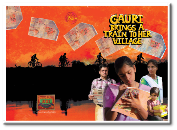 Gauri brings a train to her village