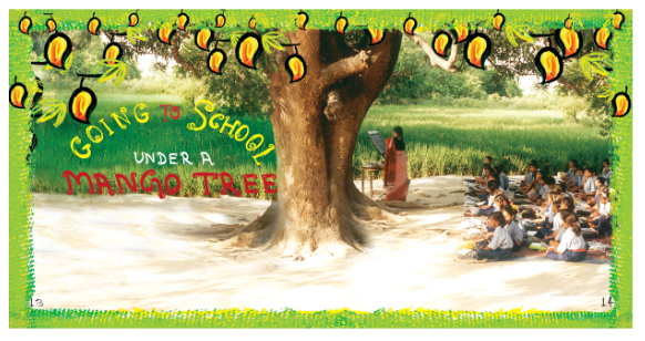Going to School under a mango tree