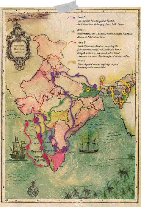 Future expansion map