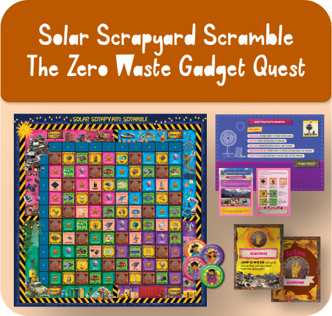Solar Scrapyard Scramble: The Zero Waste Gadget Quest